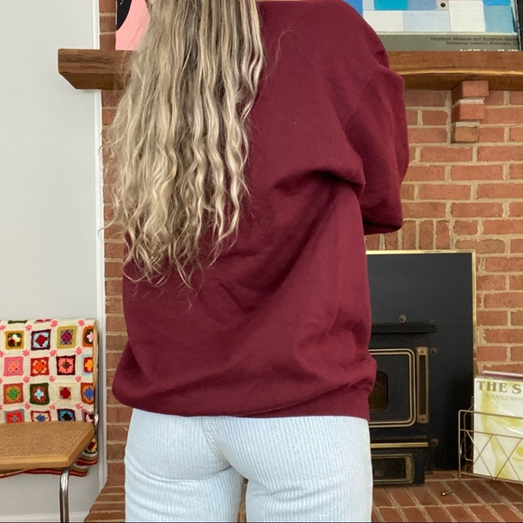 Vintage 90s Oversized Windham Winery Crest Embroidered Crewneck Prep Aca… - Picture 4 of 12